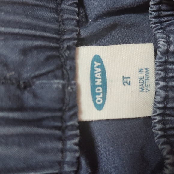 🔴5/$10 Old Navy Blue Pull-On Shorts Elastic Waist - Picture 2 of 5